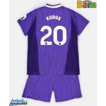 Tottenham Hotspur Mohammed Kudus #20 Tredjedraktsett Barn 2026-27 Kortermet (+ Korte bukser)